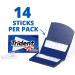 Peppermint Sugar Free Gum 12 Packs of 14 Pieces (168 Total Pieces) - Buy Online on GoSupps.com