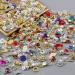 Dornail 50pcs Gold & Silver Nail Charms for Acrylic Nails - Mix Styles 3D Rhinestones, Metal Gems, Zircon Crystals - Nail Decorations for Nail Art - Buy Online on GoSupps.com