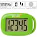 Pulox Pedometer PS-100 - Accurate 3D Sensor Pedometer in Green | No App Required | Shop Internationally - Buy Online on GoSupps.com