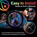 Brightz LED Bike Wheel Lights - Colorful Pack of 2 Tire Lights for Night Riding - Fun Decoration Accessories for Kids & Adults - Buy Online on GoSupps.com