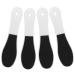 WLLHYF 4 Pieces Pedicure Foot File Double Sided Foot File Foot Callus Remover Foot Scrubber Plastic Surface Professional Scrub Sand Tool for Women Men Dead Skin Cracked Feet Remove Hard Skin