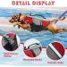Alagirls Ripstop Dog Lifeguard Vest - High Buoyancy Safety Preserver for Large Dogs | Adjustable Pet Lifeguard Vest with Rescue Handle | Red (L: 58-68cm) - Buy Online on GoSupps.com