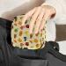 Pumpkin Turkey Sanitary Napkin Storage Bag | Portable Period Kit Pouch for Menstrual Cup & Sanitary Pads | Zipper Closure | Women, Teen Girls, Ladies - Color 5 - Buy Online on GoSupps.com