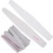 Nail Files 25 Pieces 100/180 Grit Double-Sided Polishing Tools for Acrylic Fake Nails with Sandpaper Surface Foam Layer and Plastic Back - Buy Online on GoSupps.com