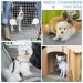 Washable Dog & Small Animal Pee Underlay - Waterproof Pet Cage Inserts 35x22 inches - Grey Reusable Cover - Buy Online on GoSupps.com
