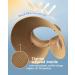 FURTALK Wide Brim Straw Sun Visor Hat for Women - UV UPF Protection - Packable & Roll-Up Design - Pure Khaki - Buy Online on GoSupps.com