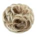 Tess Hair Part with Rubber Band - 55g Honeyblond Light Blonde Synthetic Hair Extension for Large Buns | Women's Hair Tie & Haardutt - Buy Online on GoSupps.com