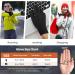Winter Touchscreen Gloves for Men & Women | Windproof Elastic Thermal Wool Gloves in Black - Buy Online on GoSupps.com