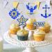 Keaziu 24PCS Military Themed Cupcake Toppers Navy Military Themed Retired Cupcake Picks Navy Bound Themed Cupcake Decorations Retirement Army Birthday Party Cake Decorations Supplies Navy Blue 2 - Buy Online on GoSupps.com