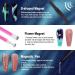 Allstarry 10pcs Nail Magnet Tool Set | Double-Head Strong Suction | Cat Eye Flower Design | Magnetic Nail Art Tools for 9D Gel Polish - Buy Online on GoSupps.com