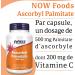 Now Foods Ascorbyl Palmitate 500 mg 100 G lules v g taliennes Test en Laboratoire Vitamine C Sans Gluten Sans Soja V g tarien - Buy Online on GoSupps.com
