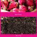 Rose Black Tea Bag Rose Black Tea 30 Triangular Bags Boiling Water Brewing Portable Flower Tea for Women Girls - Buy Online on GoSupps.com