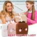 Jeffdad Sweet Women's Storage Pocket - 3 Portable Tampon Bags | Plush Period Bag for Girls | Stylish Mini Collector Cultural Bags - Buy Online on GoSupps.com