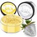 Edible glitter for drinks - Fidton 2 colors food color powder set glitter edible for cakes fondant gold donut edible glitter for drinks cocktail edible gold and silver - 5G