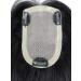 Real Hair Crown Topper for Thinning Hair - Silk Base Clip-In Dark Brown 9.1x15.2 cm for Female Bald Head - Buy Online on GoSupps.com