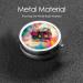 Portable Metal Pill Box - Colored Tetragonal Block | Mini 3-Compartment Design for Travel - Ideal for Small Pills - Buy Online on GoSupps.com