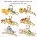 6 Pcs Large Metal Flower, Tulip, Strawberry & Butterfly Hair Claw Clips - Strong Hold Clamps for Long, Thick, Thin, Curly Hair - Fashion Accessories for Women and Girls - Buy Online on GoSupps.com