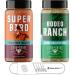 Fire & Smoke Society Chicken Seasoning Super Bird and Rodeo Ranch | Bundle With Snack Scout Measuring Spoon