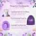 Fivona Yoni Steaming Kit 3-in-1 Bundle with Seat, Storage Bag, & Blue Moon Herbal Blend for V-Steam Therapy - Cleansing, Detox, Tightening, Fertility Boost | All Natural Steam Herbs - Black - Buy Online on GoSupps.com