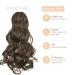 Shop Gairyan 45cm Ashblond Ponytail Extensions - Curly/Wavy Clip-In Hair Art for Women - Buy Online on GoSupps.com