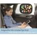HECKBO 2x Car Sun Visor with 8 Suction Cups - Forest Animals Design - 48x31cm - Side Sunshade for Baby Kids - Includes Bag - Buy Online on GoSupps.com
