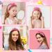 PANTIDE Candy Jeweled Knotted Headband - Sugar Lollipop Rhinestone Crystal Embellished Preppy Headband Non Slip Wide Top Knot Fashion Hairband Hair Accessories Birthday Gift for Women Girls (Pink) - Buy Online on GoSupps.com
