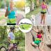 Buy ZeroTo Multi-Pocket Waterproof Sport Drinking Belt - Lightweight Green Hip Pocket Bottle Holder for Walking & Cycling - Buy Online on GoSupps.com