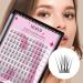 Calailis DIY Individual Eyelashes - 120 PCs D Curl Cluster Lashes for Home Application (10-16mm A12 Mix) | Shop Quality Lash Extensions - Buy Online on GoSupps.com