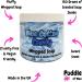 Blue Cotton Candy Whipped Soap Body Wash - 150g - Natural Oils and Butters - Sweet Scent - Vegan Friendly - Puddle of Wax - Made in the UK - Buy Online on GoSupps.com