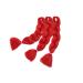 24 Red Hair Extension Crochet Braids - 3 Packs/300g Synthetic Braiding Hair for Stylish Looks | International Shipping Available - Buy Online on GoSupps.com
