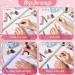 Chumia Mini UV LED Nail Lamp for Gel Nails - Portable Manicure Tool with Nail Cuticle Pusher and Files (Pink) - Buy Online on GoSupps.com