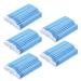 500 pieces microbursten eyelash extension disposable microbursten microburst eyelash extensions for make -up and oral care 2mm light blue