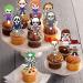 Ercadio 36 Pack Horror Classic Movie Cupcake Toppers Horror Movie Characters Cupcake Cupcake Picks for Halloween Horror Movie Theme Birthday Baby Shower Cake Decorations Supplies Pattern-2 - Buy Online on GoSupps.com