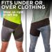 BraceAbility Hip Brace & Groin Strain Wrap | Compression Support for Muscle Injuries & Arthritis Relief - One Size - Buy Online on GoSupps.com