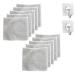 Ancientflow Double Stainless Steel Scrubber Ancientflow Scrubber Wire Dishwashing Rag Non Scratch Wire Dish Cloth (10)