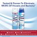 Lysol Disinfectant Spray + Fabric Sanitizing 3-Pack: Crisp Linen & Sundrenched Linen - 19 oz x 2 + 15 oz - Antibacterial & Deodorizing - Buy Online on GoSupps.com