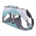 Luffwear swamp cool dog harness and handle light running equipment keeps pets cool in hot weather adjustable strong and cooling 2 linen portals saga green (x small 43-56cm) X-Small Green