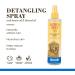 Burt's Bees for Dogs Natural Detangling Spray with Lemon & Linseed | 10 Oz Cruelty-Free Formula | Made in USA | Sulfate & Paraben-Free - Buy Online on GoSupps.com