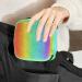 Rainbow Menstruation Pad Bag with Zipper | Women's Napkin & Tampon Storage | Stylish Collectible Bags for Girls - Buy Online on GoSupps.com