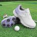 LZQPEARL Women's Golf Shoes - Waterproof Non-Slip Light Sneakers with Spikes | Sizes 36-43 - Perfect for Outdoor Training | Stylish Purple Design - Buy Online on GoSupps.com