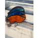 Dream Essentials Utopia Luxury Plush Sleep Mask - Handmade in USA Adjustable Breathable Cotton Light Blocking for Travel & Meditation (Tie Dye Orange - Buy Online on GoSupps.com