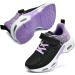 RomenSi Air Athletic Running Shoes - Lightweight Breathable Kids Sneakers - Blackpurple - Size 4 Big Kid - Buy Online on GoSupps.com