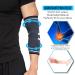 360 RELIEF Compression Elbow Brace Sleeve for Men and Women | Joint Pain Relief Support for Tendonitis, Tennis, Golf, Workout, Weightlifting | Small Grey with Mesh Laundry Bag - Buy Online on GoSupps.com