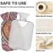 Mandala Vintage Hot Water Bottle with Cover - 1L Pain Relief & Therapy Bag BPA-Free Ideal for Back Pain & Hot/Cold Use - International Shipping Available - Buy Online on GoSupps.com