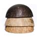 Sri Care Natural Coconut Shell Bowl Halves for Handicraft, Pet Feeder, Candle Making, Christmas & Halloween Decor - 1 Piece (No Fiber) - Buy Online on GoSupps.com