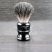 Buy Eco-Friendly Steel Shaving Brush & Stand - Black Durable Bristles | International Shipping Available - Buy Online on GoSupps.com