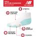 New Balance Girls' Cushion Quarter Cut Athletic Socks - 8 Pack, White, Large - Buy Online on GoSupps.com