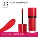 Bourjois Rouge Edition Velvet Liquid Lipstick 03 Hot Pepper - 7.7 ml, Set of 3 Red Shades - Buy Online on GoSupps.com