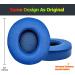 Beats Solo 3 Wireless Ear Pads Replacement - Blue Protein Leather Memory Foam Ear Cushion for Beats by Dre Solo 3 & Solo 2 Wireless Headsets - Buy Online on GoSupps.com
