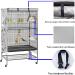 Universal Birdcage Cover for Privacy & Comfort - Breathable, Washable, Blackout - Fantasy Color - M(30x21x40in) - Buy Online on GoSupps.com